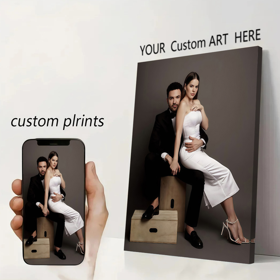 Home And Textiles Today - Op maat gemaakte canvasposter Anime Game
