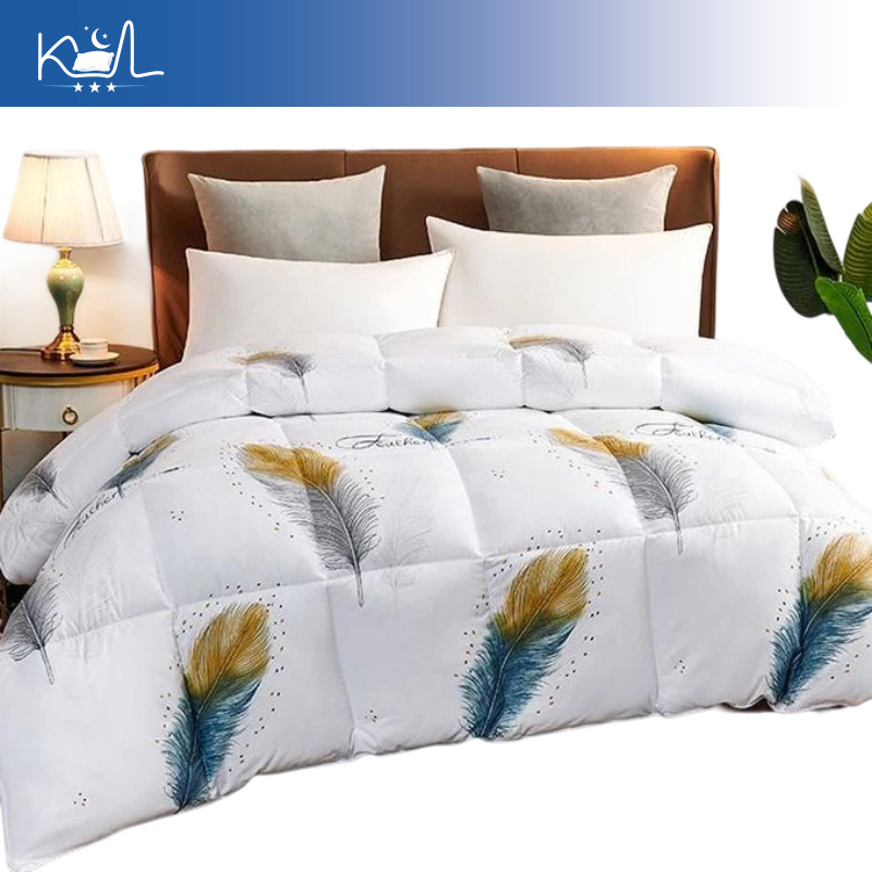 Duvet Insert White - 95% witte ganzendons dekbed, dik warm