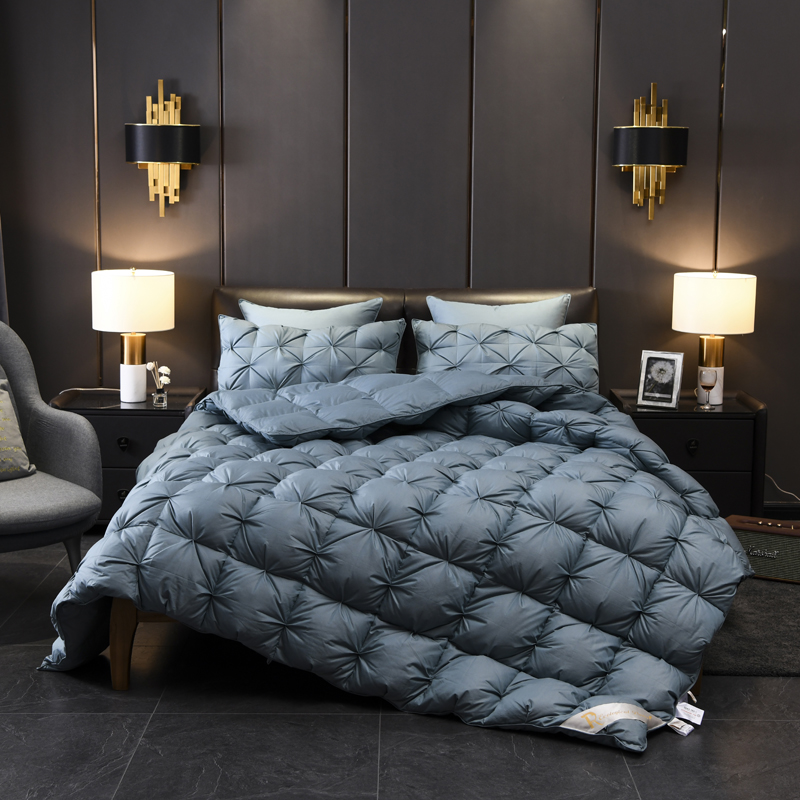 Duvet Insert White - Luxe 1000TC Wit Ganzendons Trooster Dekbed