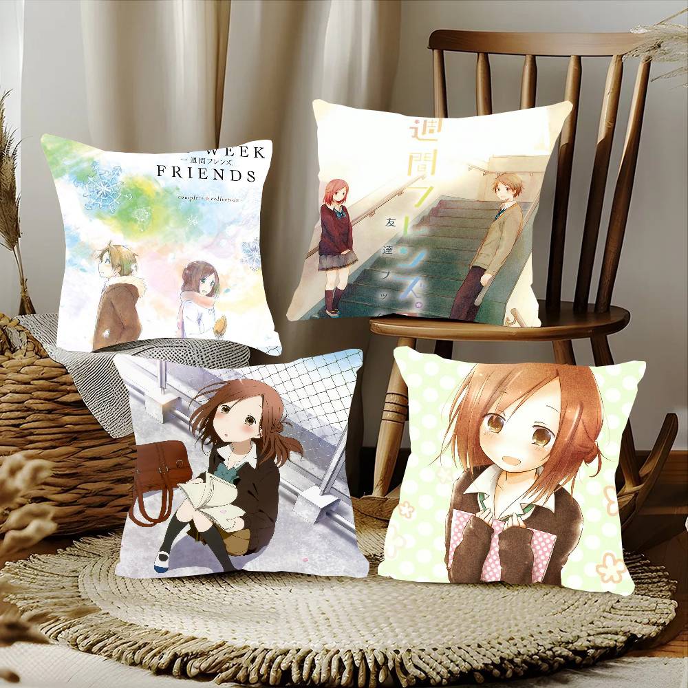 One Week Friends Anime Kussenh - Home Textiles Week recensie en prijs