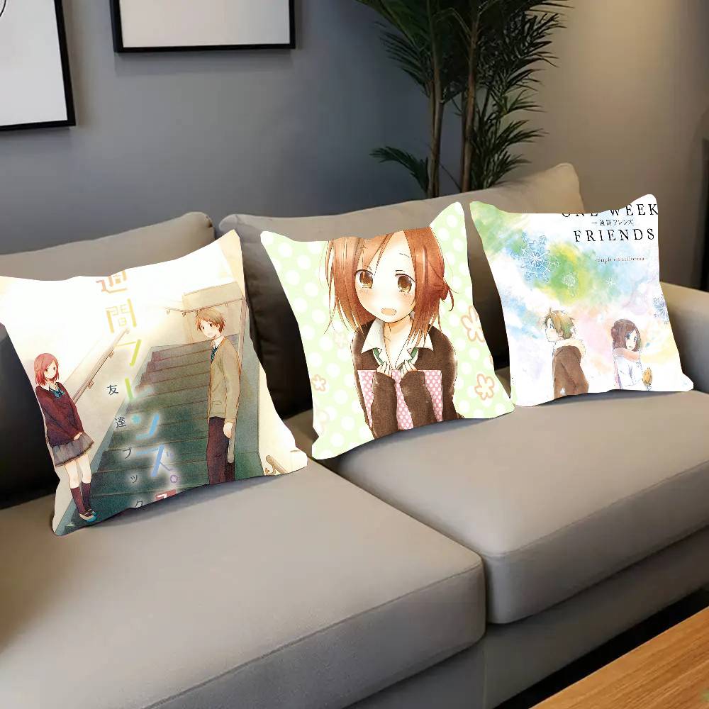One Week Friends Anime Kussenh - Home Textiles Week recensie en prijs