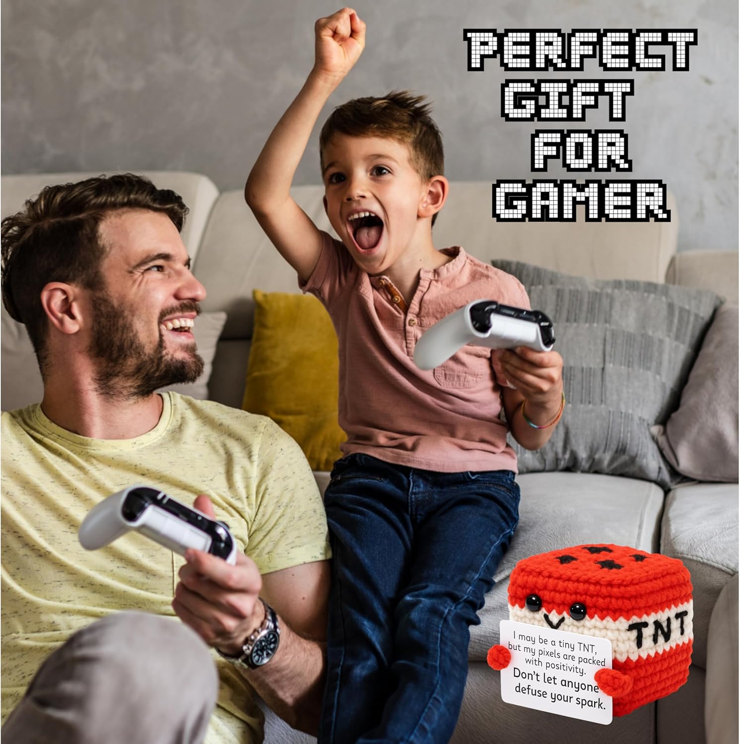 Gehaakte emotionele ondersteun - Home And Textiles Today recensie en prijs