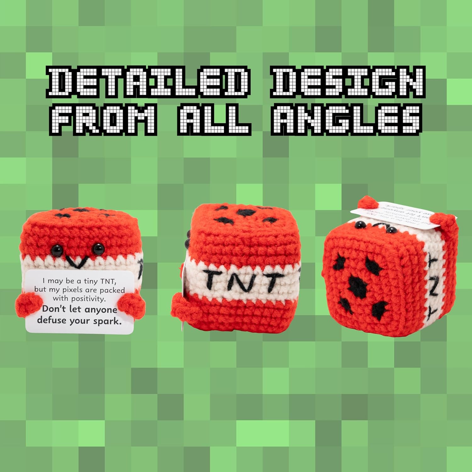 Gehaakte emotionele ondersteun - Home And Textiles Today recensie en prijs