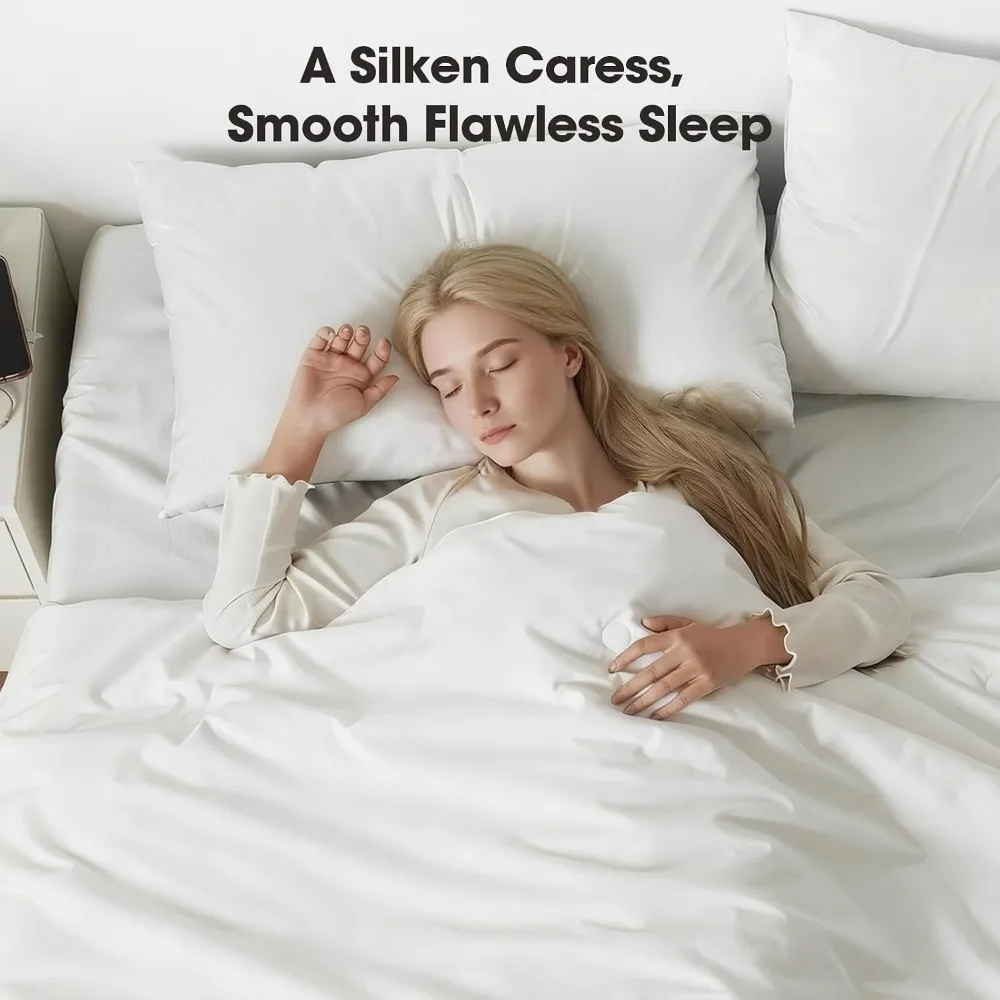 100% Moerbeizijden Dekbedovert - Duvet Insert White recensie en prijs