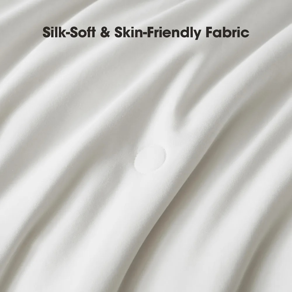100% Moerbeizijden Dekbedovert - Duvet Insert White recensie en prijs