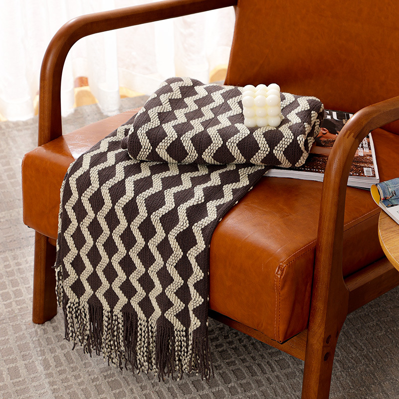 50x60 inch grijze gebreide pla - Throw Blanket Chunky Knit recensie en prijs