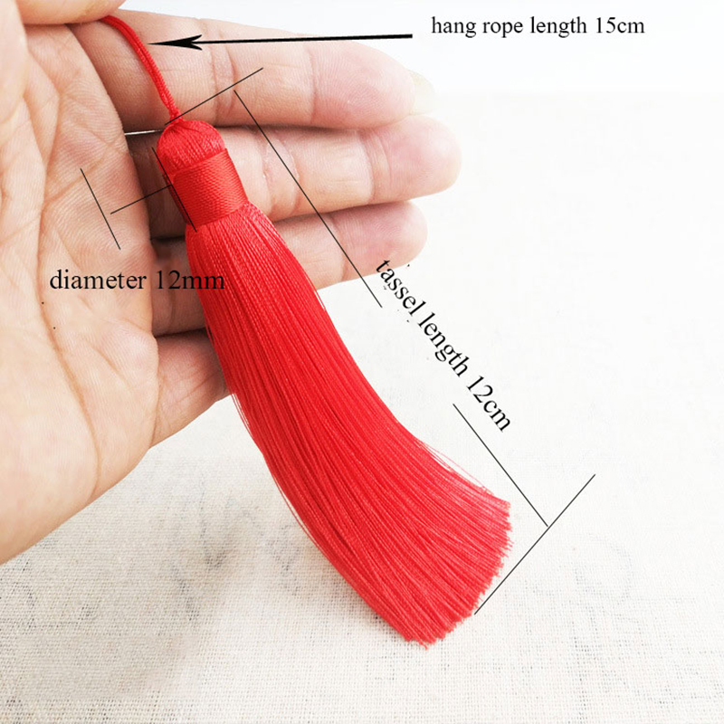 1Pcs 12Cm Polyester Zijde Kral - Home Ec Textiles recensie en prijs
