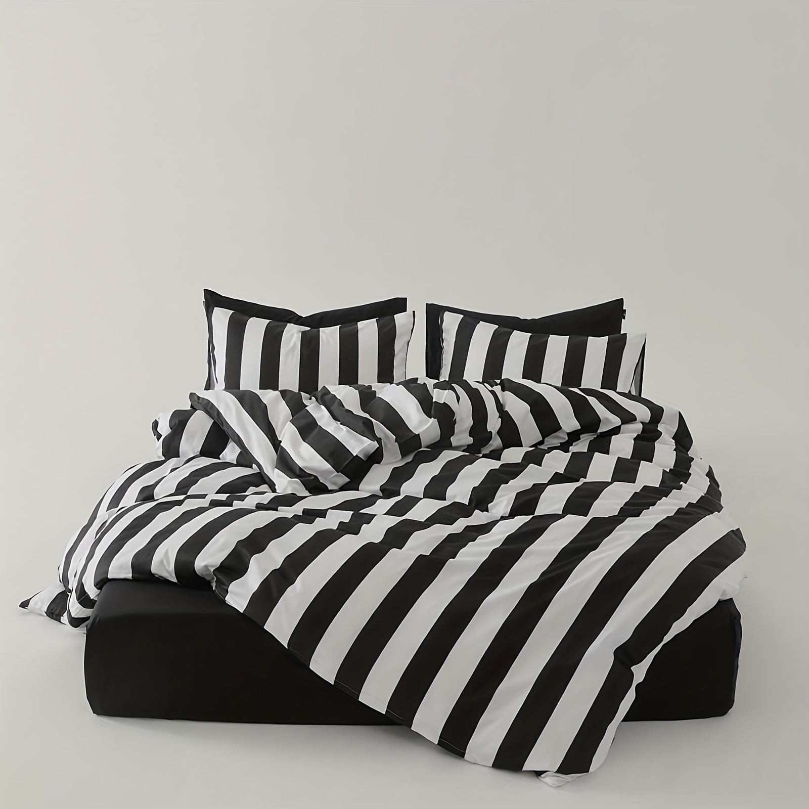 Zwart-wit gestreepte, minimali - Duvet Insert White recensie en prijs