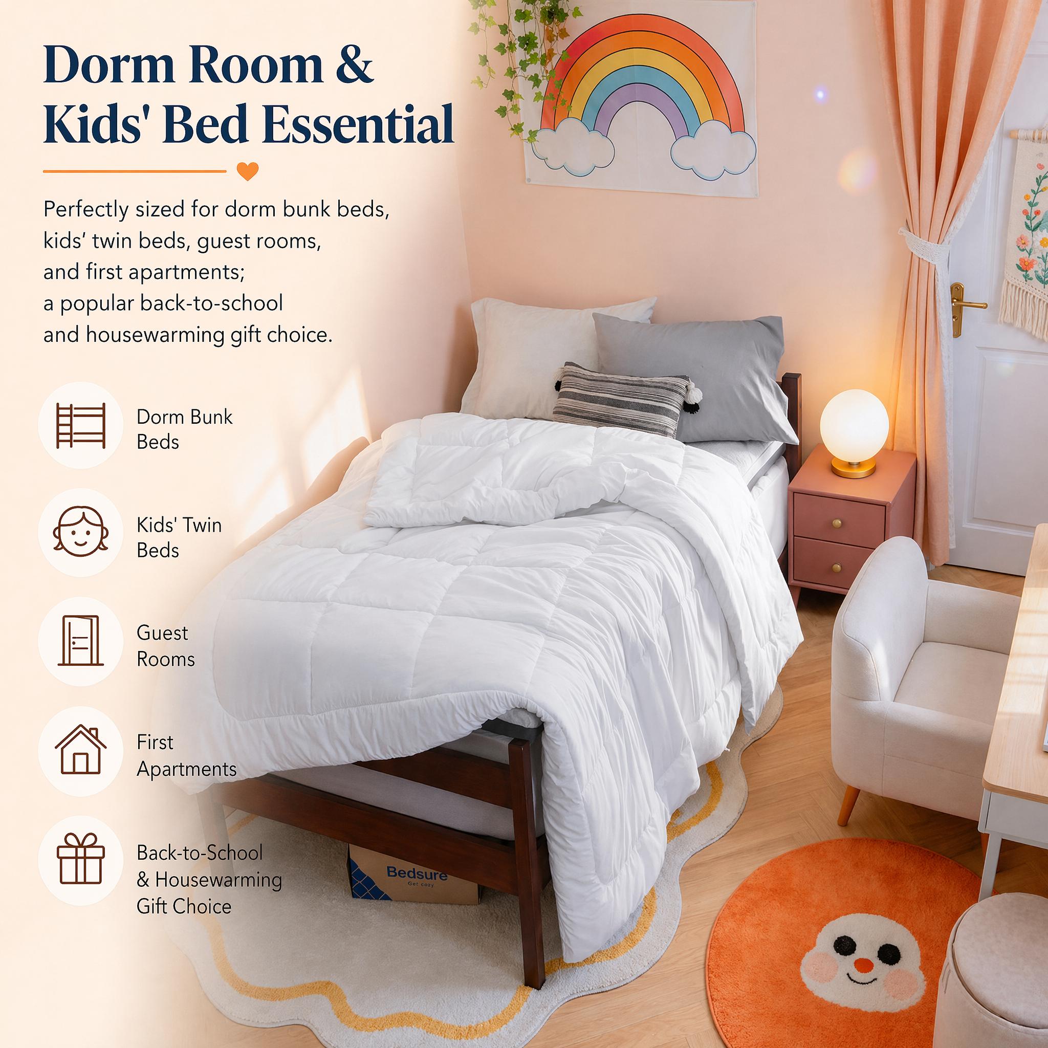 Witte dekbedovertrekset, tweep - Duvet Insert White recensie en prijs