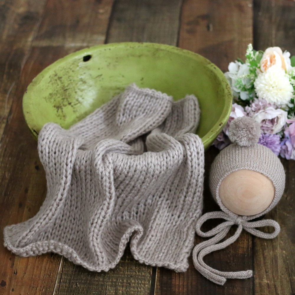 Mohair gebreide babydeken met  - Throw Blanket Chunky Knit recensie en prijs