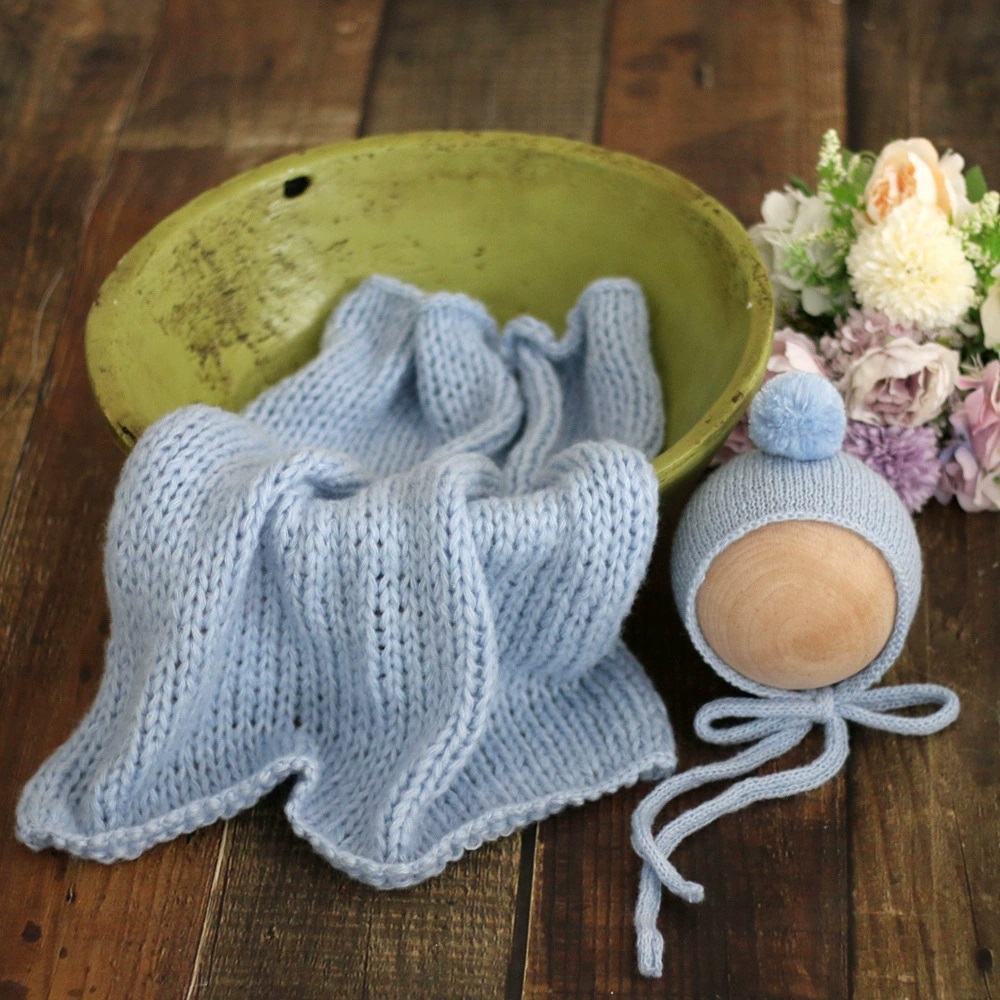 Mohair gebreide babydeken met  - Throw Blanket Chunky Knit recensie en prijs