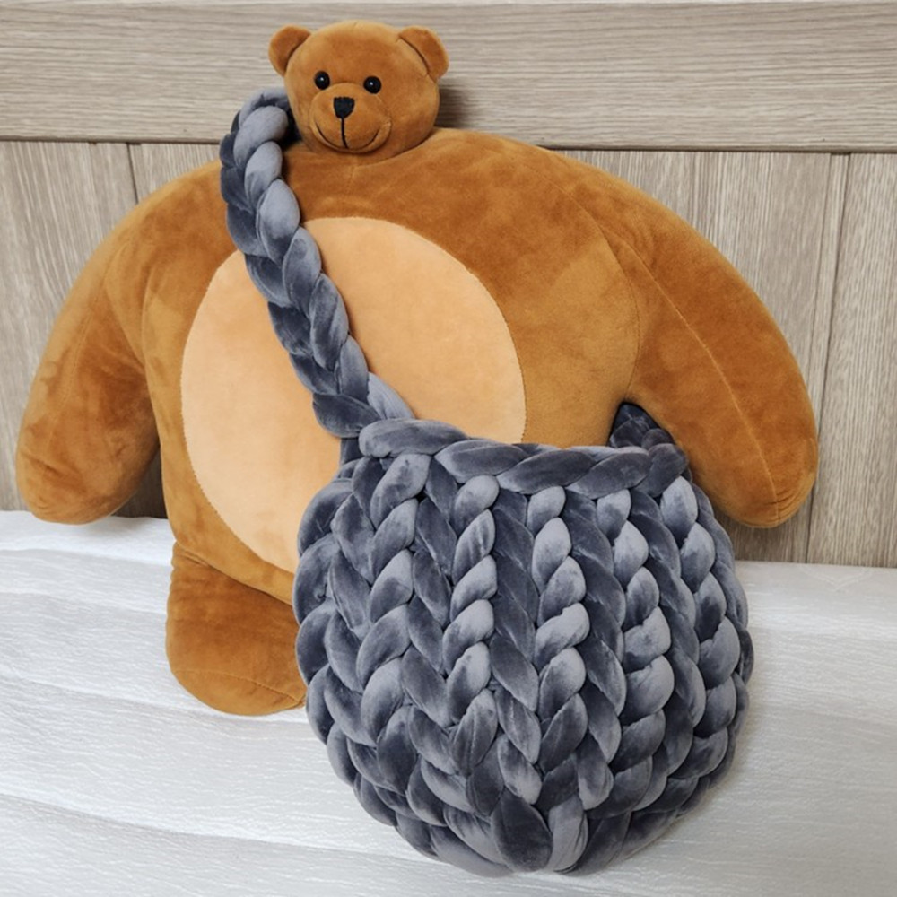 1KG 1000G Super Fluwelen Grof  - Throw Blanket Chunky Knit recensie en prijs